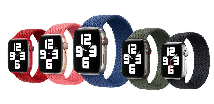 Watch Ultra 49mm Kordon Wiwu Braided Solo Loop Medium Strap Kayış - 3 Watch Ultra 49mm Kordon Wiwu Braided Solo Loop Medium Strap Kayış - 3